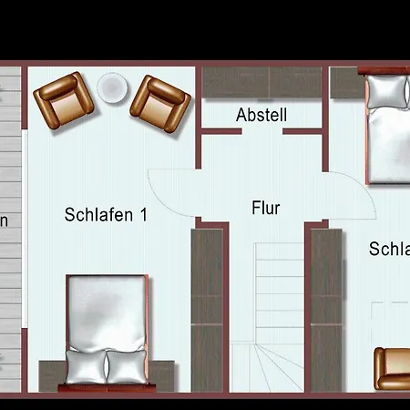 Der Fuchsbau - 3 Blockhaeuser